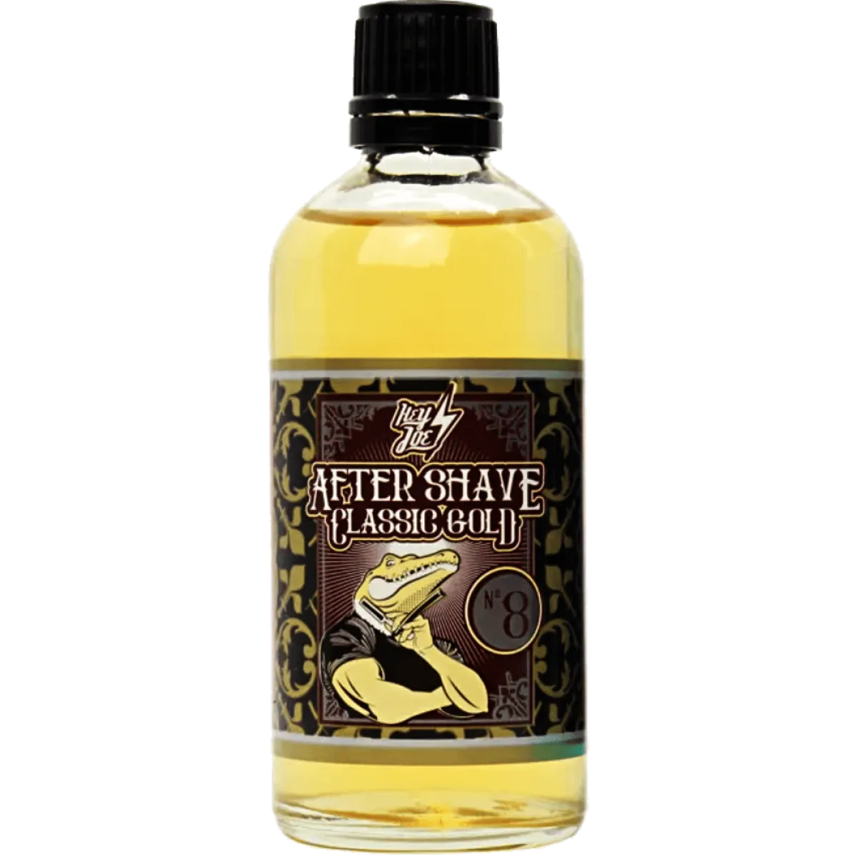 Hey Joe - Aftershave No.8 Classic Gold - Aftershave, Woda po goleniu 100ml