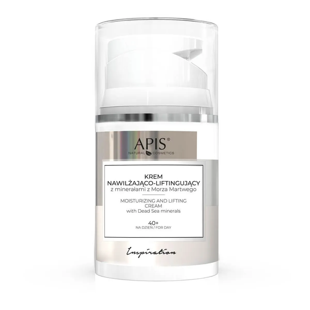 Apis - Inspiration - Krem do twarzy nawilżająco-liftingujący z minerałami z morza martwego na dzień 40+ 50ml