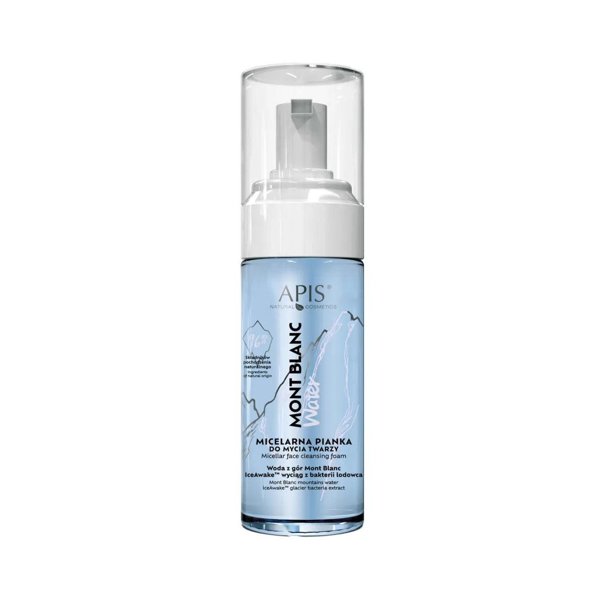 Apis - Mont Blanc Water - Micelarna pianka do demakijażu i mycia twarzy 150ml