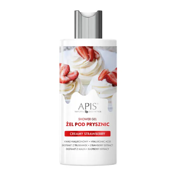 Apis - Creamy Strawberry - Żel Pod Prysznic 300ml