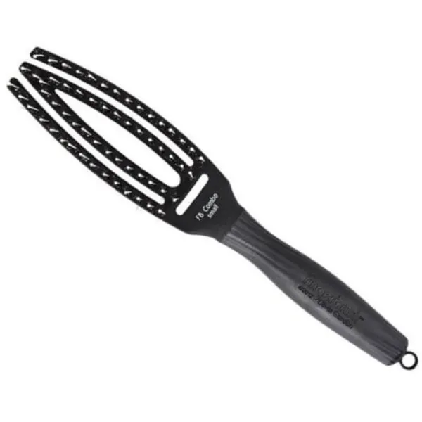 Olivia Garden - Fingerbrush Combo Black Small - Szczotka do Włosów