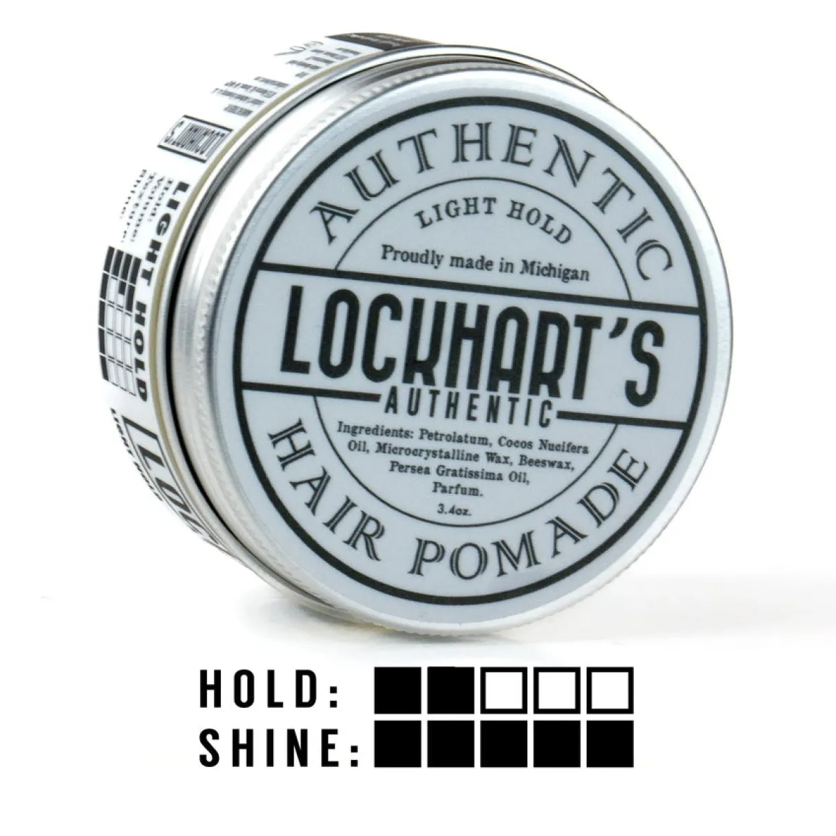 Lockhart's - Light Hold Pomade - Woskowa pomada do włosów 96g