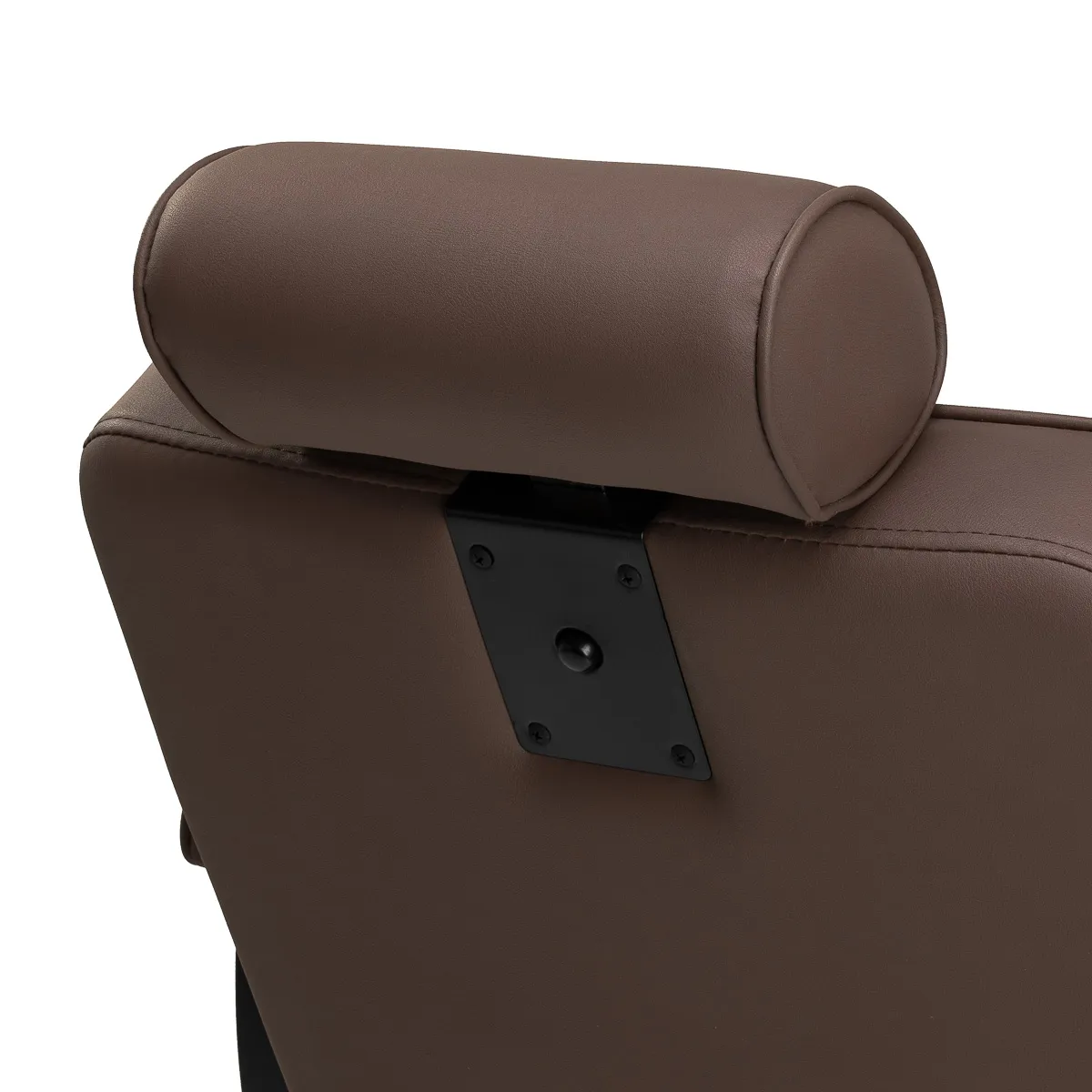 Fotel barberski Gabbiano Continental brązowy