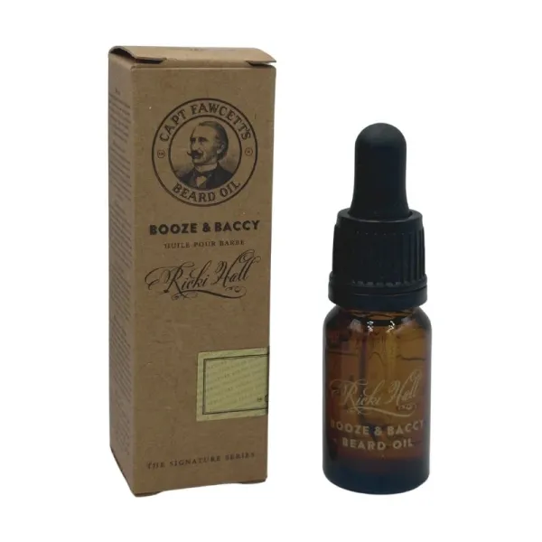 Captain Fawcett - Ricki Hall's Booze & Baccy - Olejek do brody 10ml