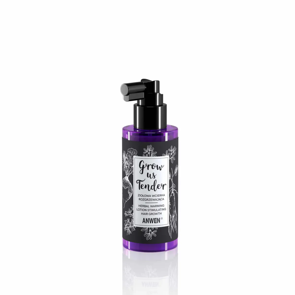 Anwen - Grow Us Tender Anwen - Rozgrzewająca wcierka do włosów 150ml