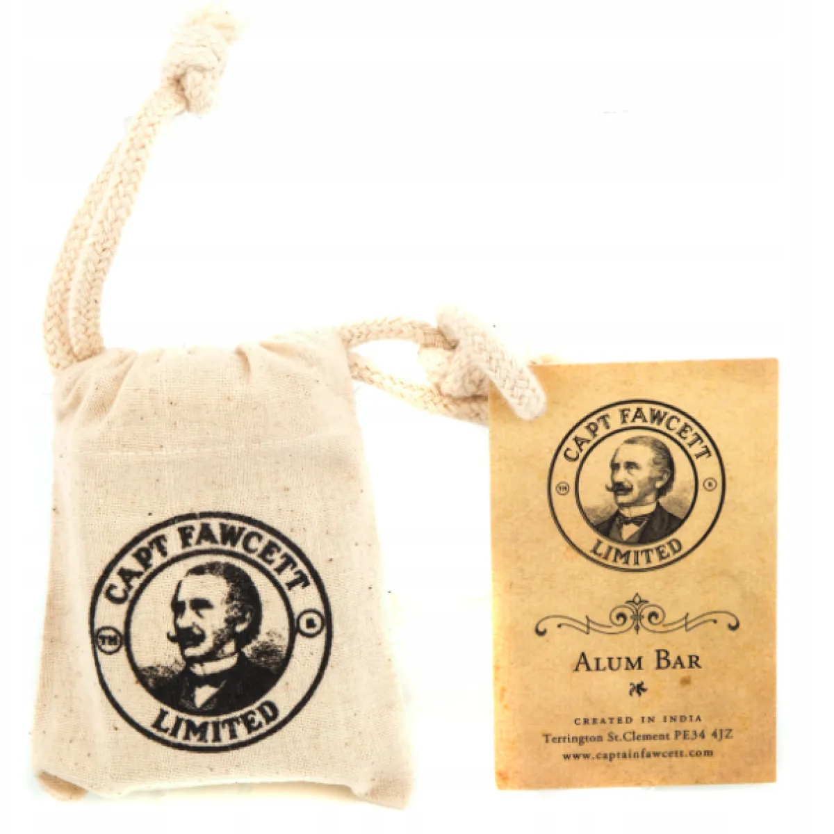 Captain Fawcett - Alum Block - Ałun w kostce 90g