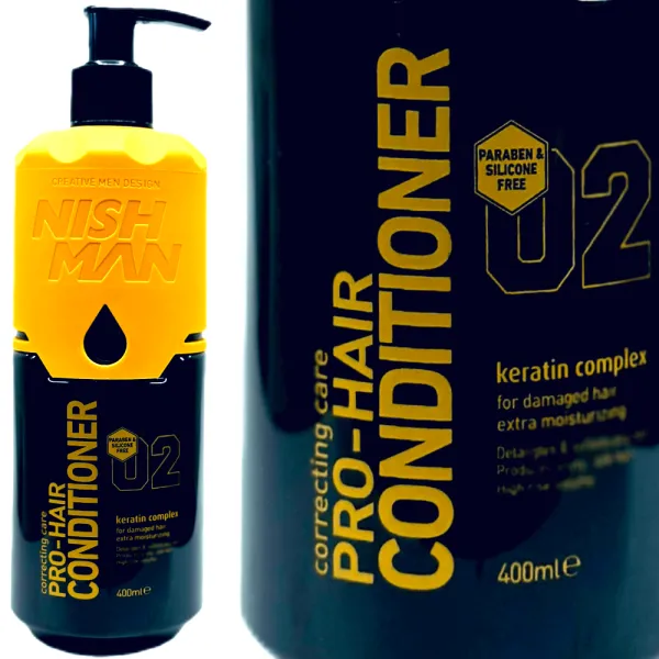 Nishman - 02 Pro-Hair Conditioner - Odżywka do włosów 400ml