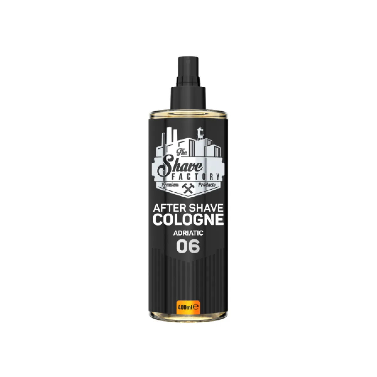 The Shave Factory - Adriatic 06 After Shave Cologne Spray - Perfumowana Woda Kolońska po Goleniu 400ml