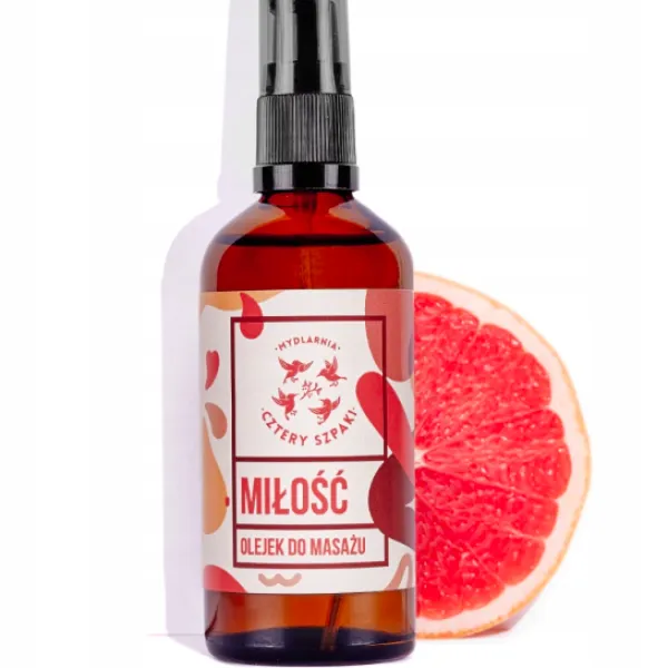 Cztery Szpaki - Miłość - Zmysłowy olejek do masażu 100ml