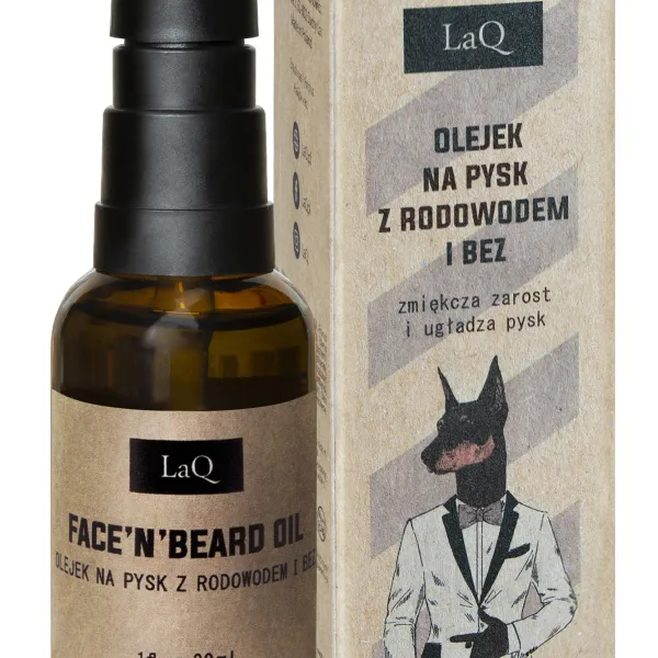 LaQ - Doberman - Pielęgnacyjny olejek do brody i po goleniu 30ml