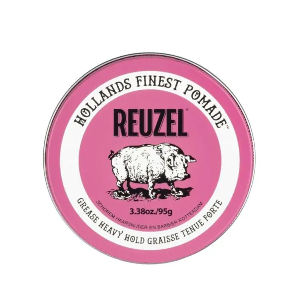 Reuzel - Pink Pig - różowa woskowa pomada do włosów 95g