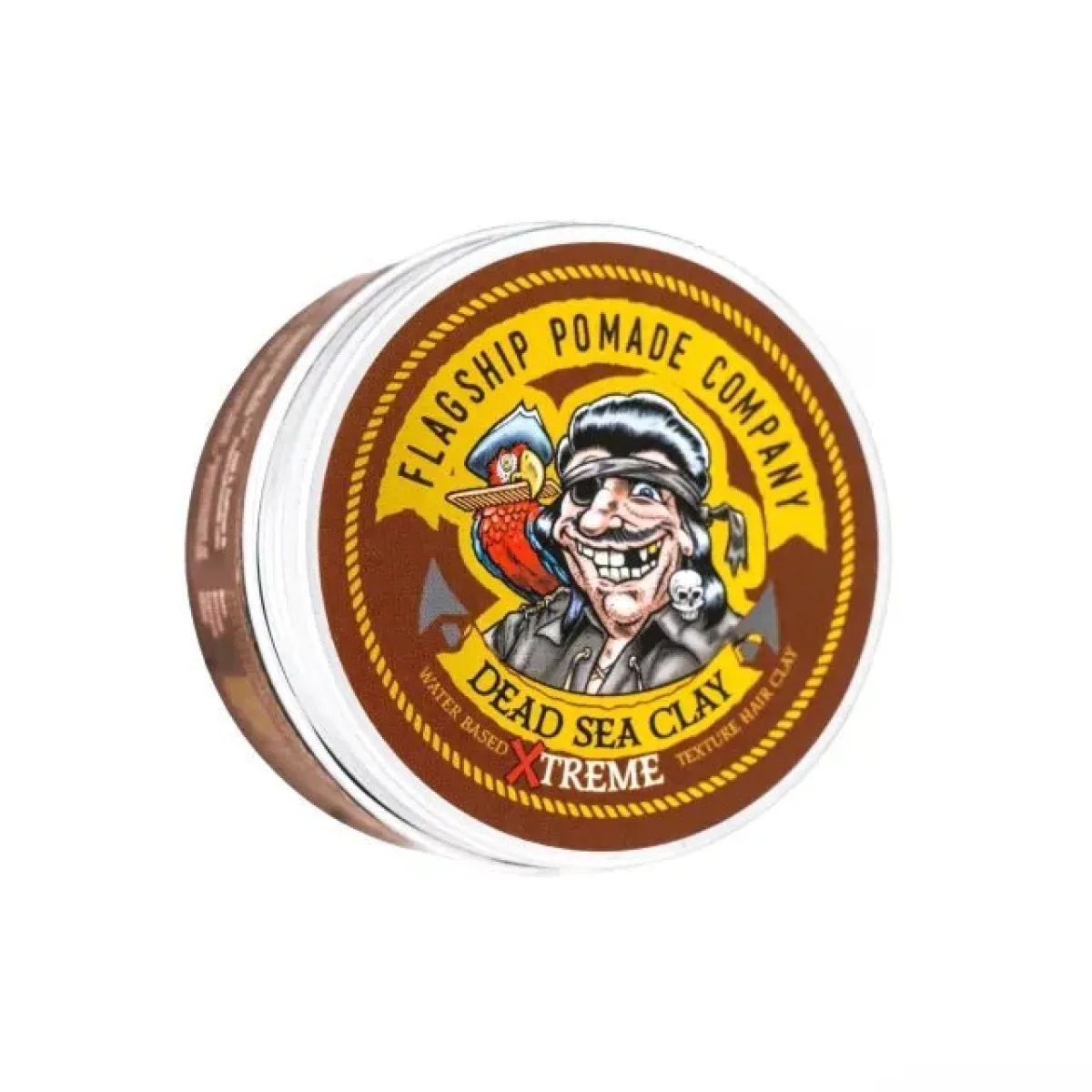Flagship - Blackship -  Dead Sea Clay Xtreme Hair Clay Pomade - Glinka do włosów 96g