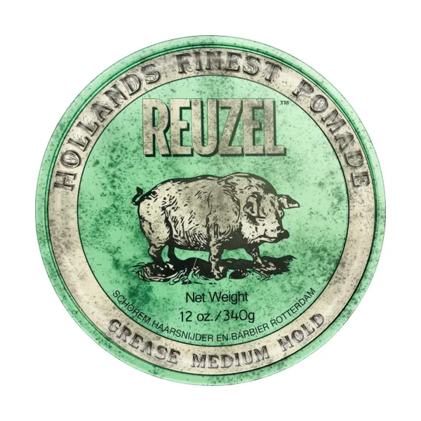 Reuzel - Green - Woskowa pomada do włosów 340g