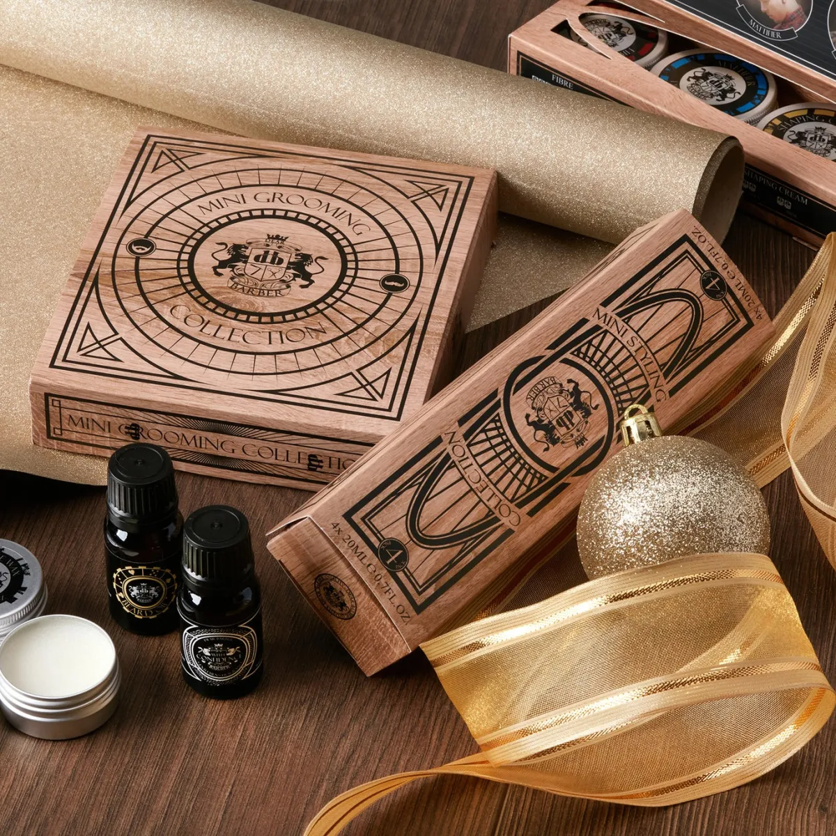 Dear Barber - Mini Styling Collection - Zestaw mini pomad do stylizacji włosów 4x20ml