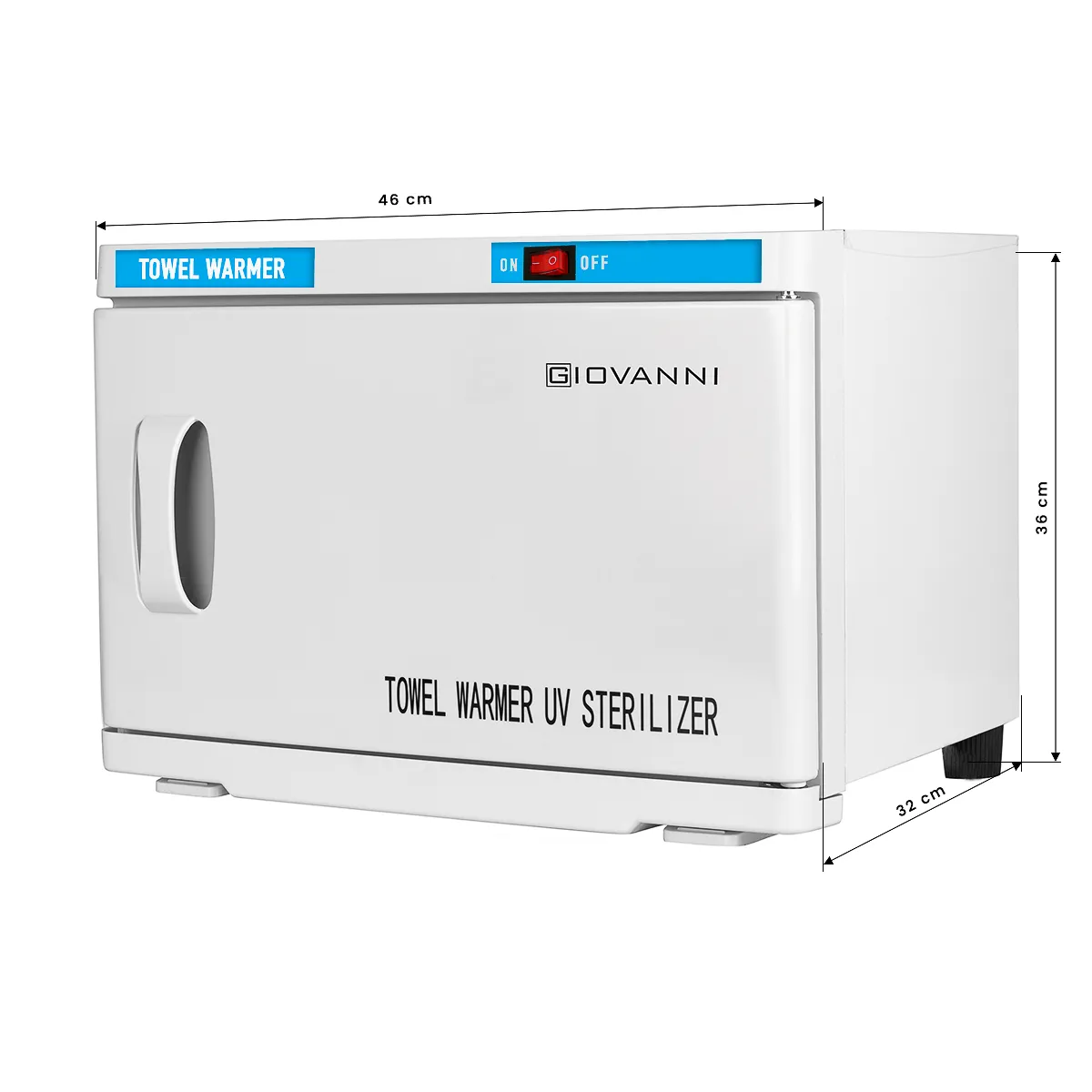 Podgrzewacz do ręczników ze sterylizatorem UV-C 16 L biały