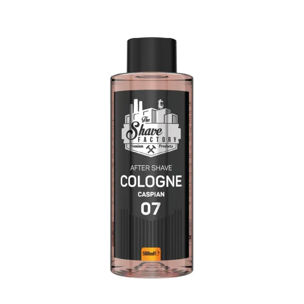 The Shave Factory - Caspian 07 After Shave Cologne - Perfumowana Woda Kolońska po Goleniu 500ml