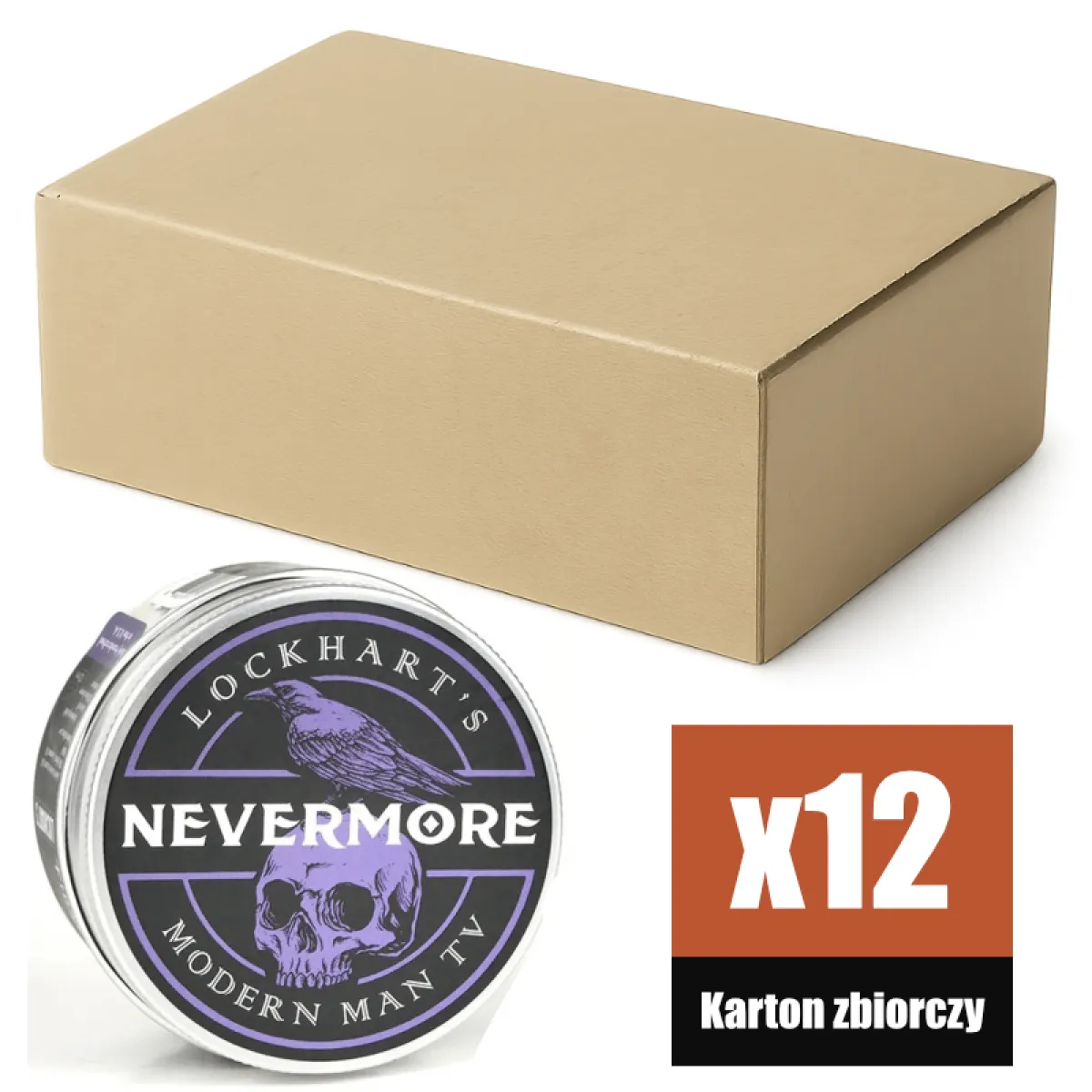 Lockhart's - Nevermore Hi-Volume Paste - Wodna pomada do włosów KARTON 12x96g