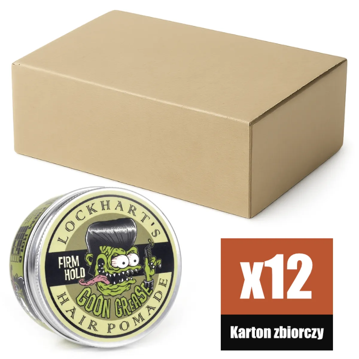 Lockhart's - Goon Grease Firm Hold - Pomada do włosów KARTON 12x96g