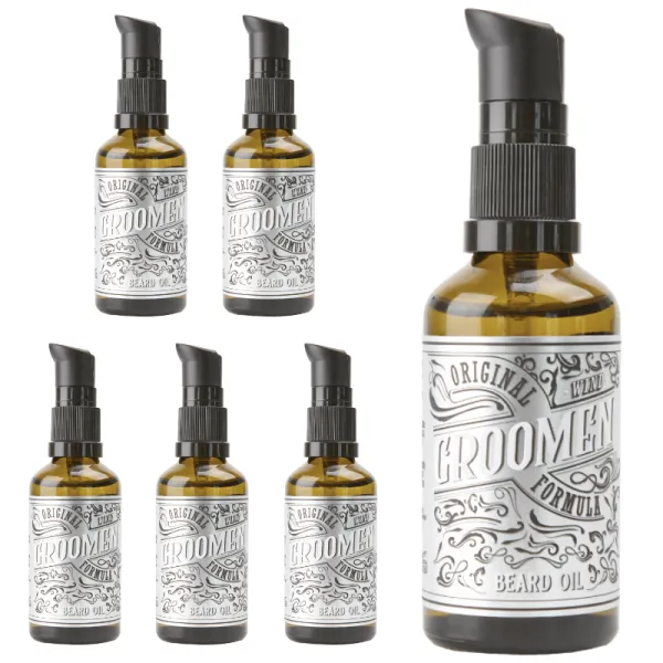 Groomen - Wind - Olejek do brody PAKIET 6x50ml
