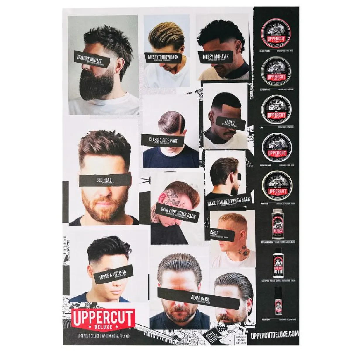 Uppercut Deluxe - Poster - style guide V2 - plakat