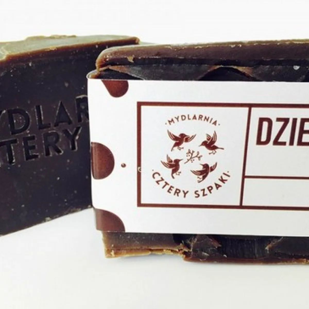 Cztery Szpaki - Dziegciowe - Naturalne mydło w kostce na problemy skórne 110g