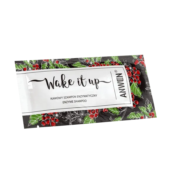 Anwen - Wake it Up - Szampon do włosów, Enzymatyczny, kawowy 10ml