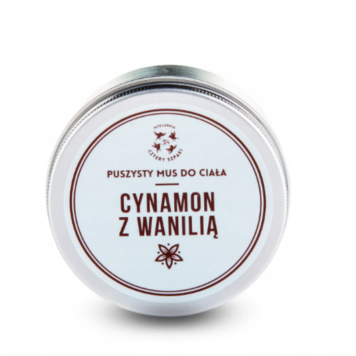 Cztery Szpaki - Cynamon z Wanilią - Puszysty mus do pielęgnacji ciała 150ml
