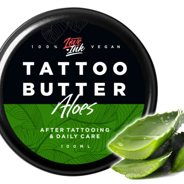 Loveink - Tattoo Butter Aloes - Masło do pielęgnacji tatuażu 100ml