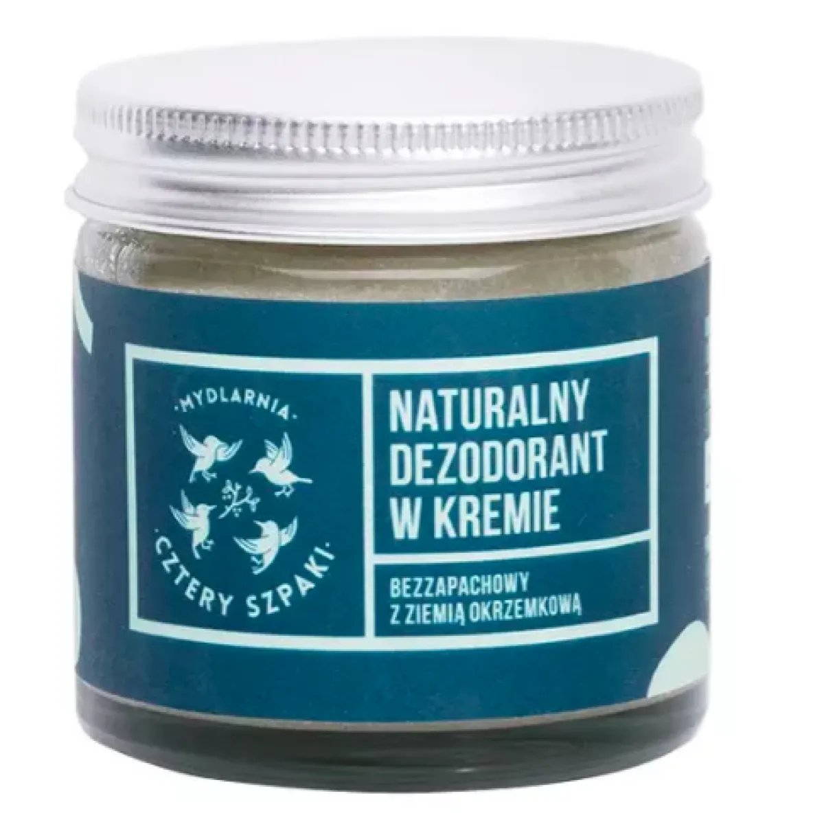 Cztery Szpaki - Bezzapachowy - Naturalny dezodorant w kremie 60ml