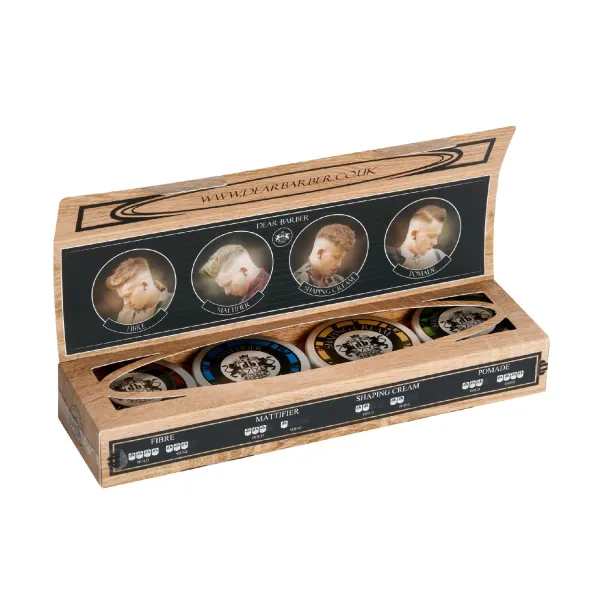 Dear Barber - Mini Styling Collection - Zestaw mini pomad do stylizacji włosów 4x20ml