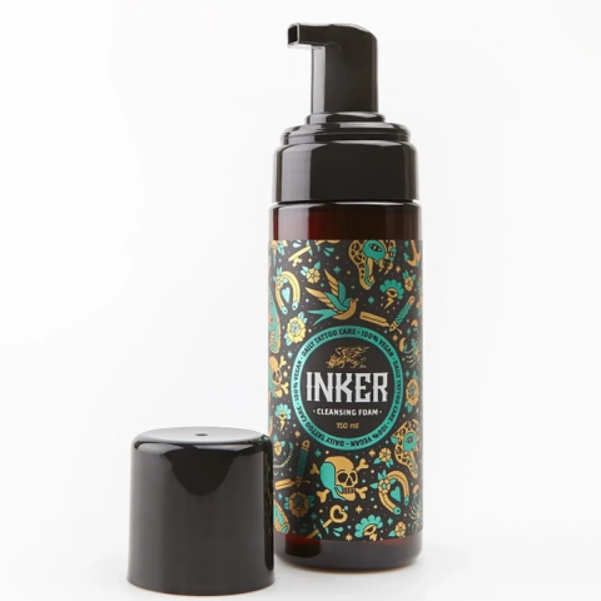 Pan Drwal - Inker Cleansing Foam - Mydło do tatuażu w piance 150ml