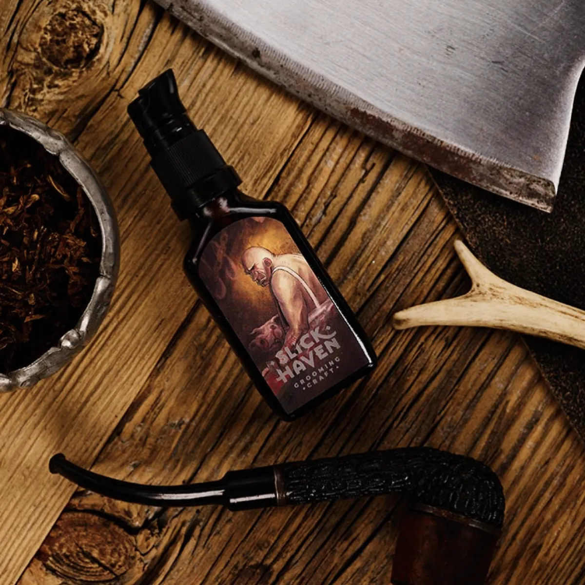 Slickhaven - Greasy Butcher - Olejek do brody 10ml