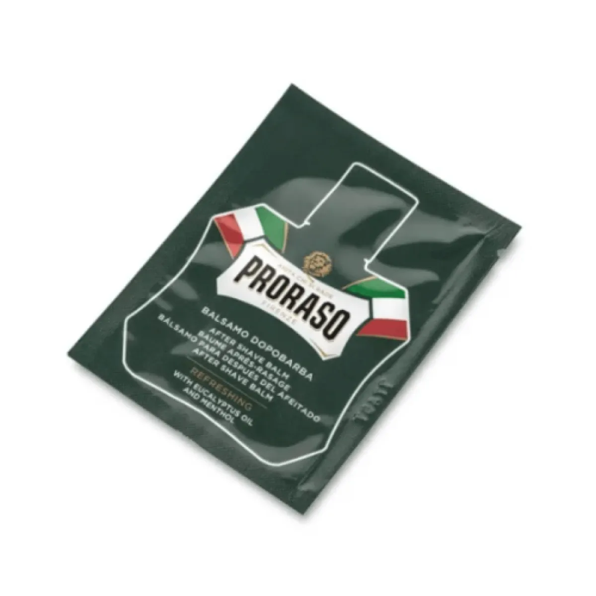 Proraso - Refreshing, linia Zielona - Balsam po goleniu, do skóry normalnej, uniwersalny 3ml