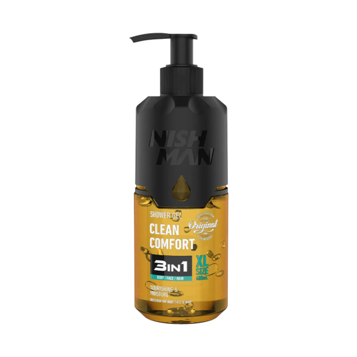 Nishman - Shower Gel Clean Comfort - Żel pod prysznic 480ml