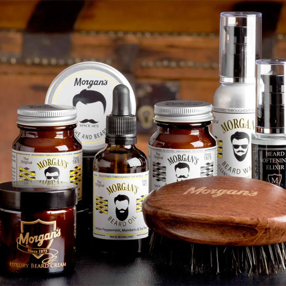 Morgan's - Oudh & Amber Beard Oil - Olejek do brody 50ml