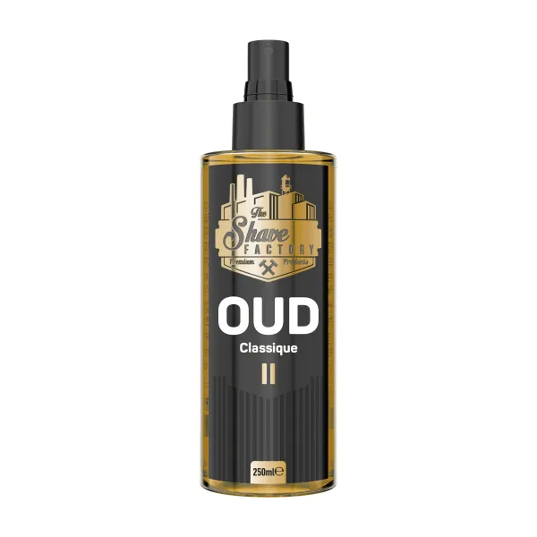 The Shave Factory - OUD II Classique After Shave Cologne - Perfumowana Woda po Goleniu 250ml