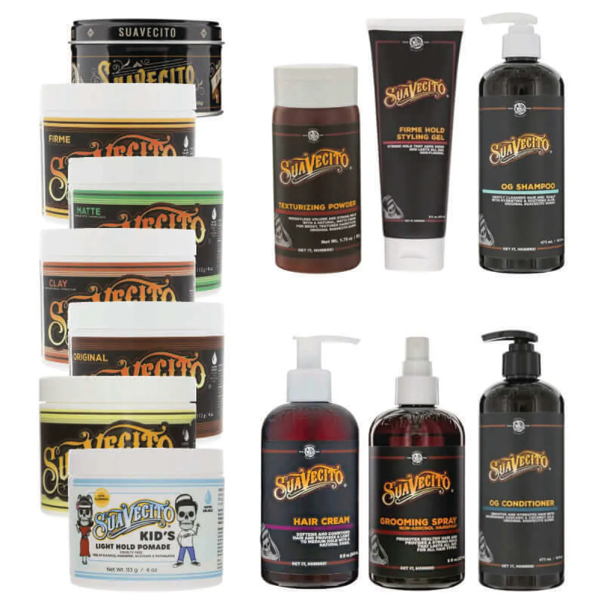 Suavecito - Starter Pack Stylizacja - Pakiet startowy do Stylizacji