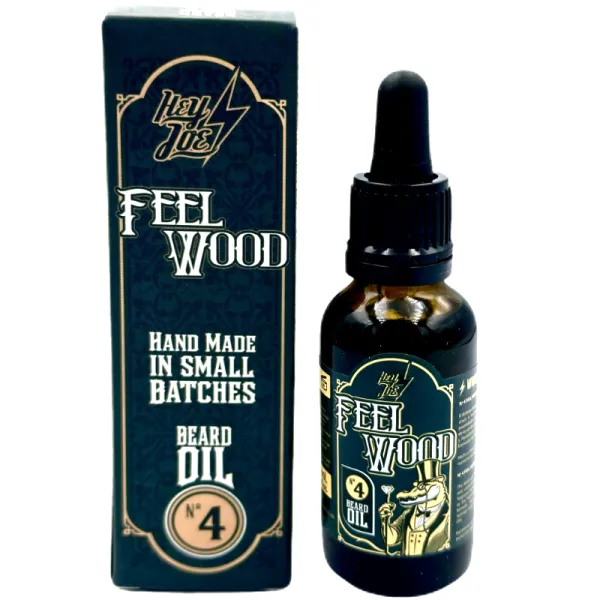 Hey Joe - Beard Oil No.4 Feel Wood - Olejek do brody 30ml