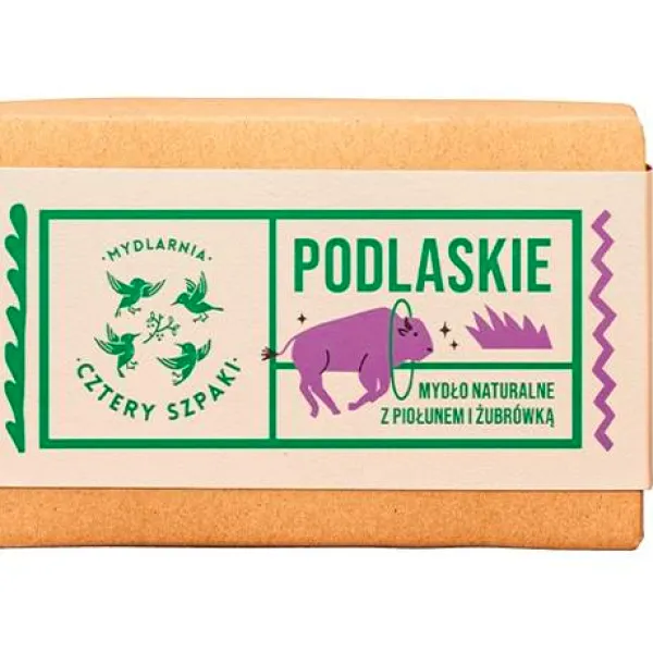 Cztery Szpaki - Podlaskie - Naturalne mydło w kostce 110g