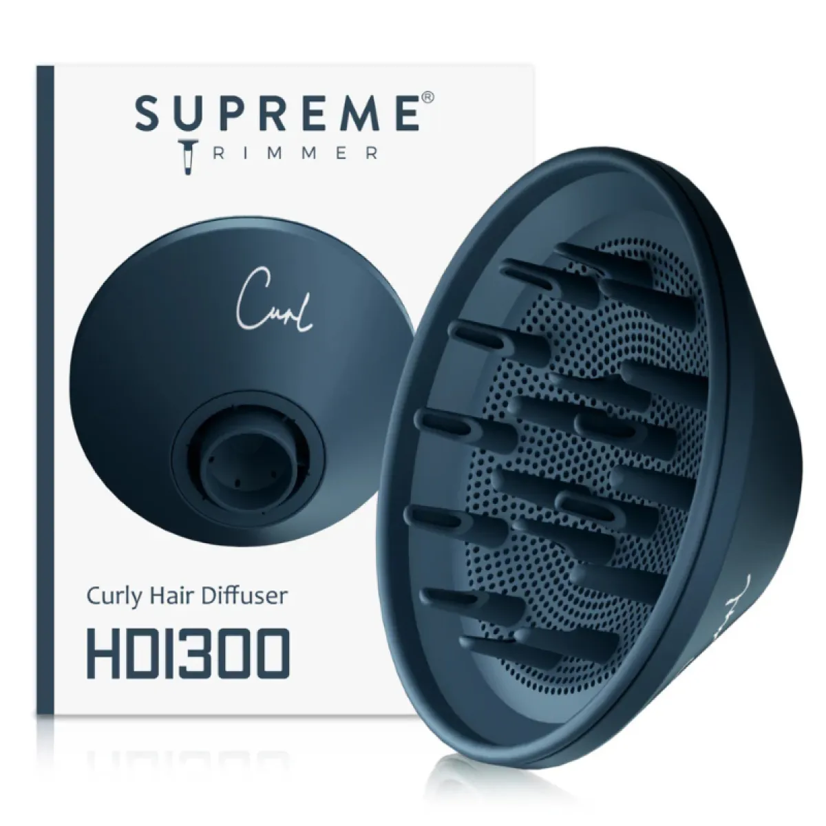 Supreme - DYFUZOR HDI300 - Dyfuzor do suszarki do włosów SHD347, czarny