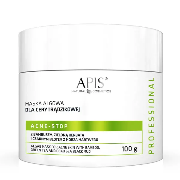 Apis - Acne-Stop - Algowa Maska do Twarzy dla Cery Trądzikowej 100g