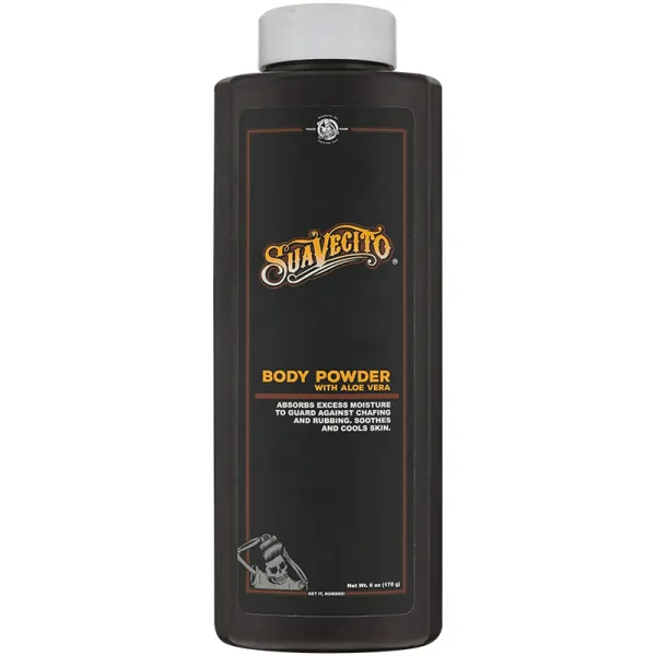Suavecito - Barber, Body Powder - Puder fryzjerski i do ciała, bez talku 170g