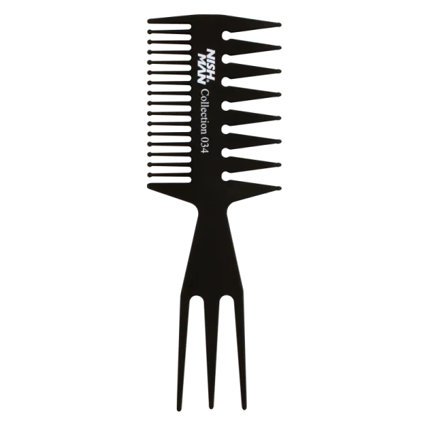 Nishman - Hair Comb 034 - Grzebień do stylizacji włosów