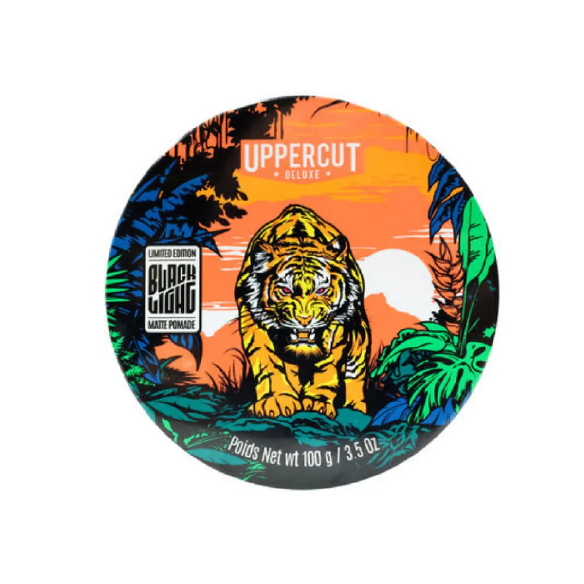 Uppercut Deluxe - Matte Pomade Limited Edition - Blacklight 100g - Wodna pomada do włosów ZESTAW 12+2