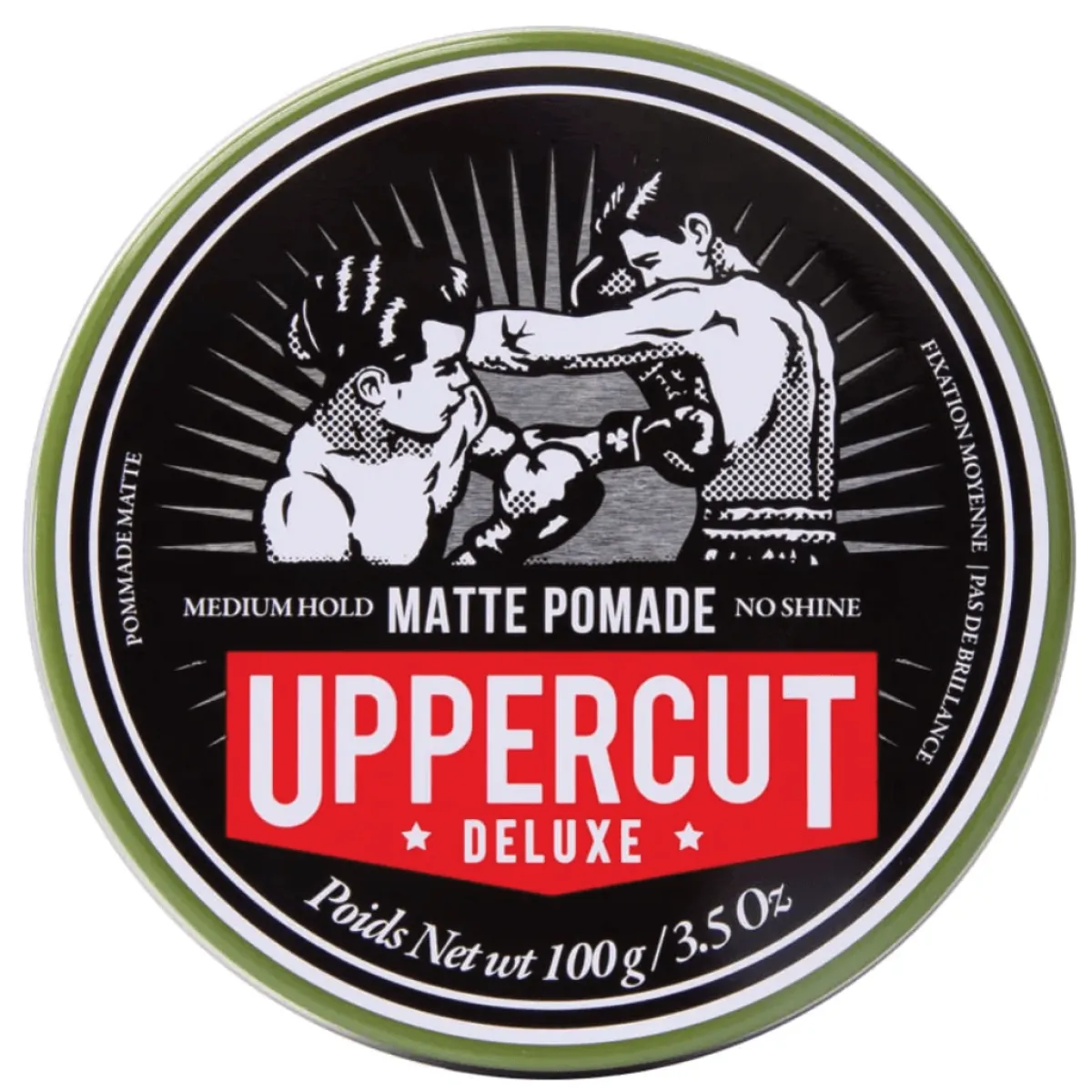 Uppercut Deluxe - Matte Pomade - Wodna pomada do włosów 100g ZESTAW 12+2