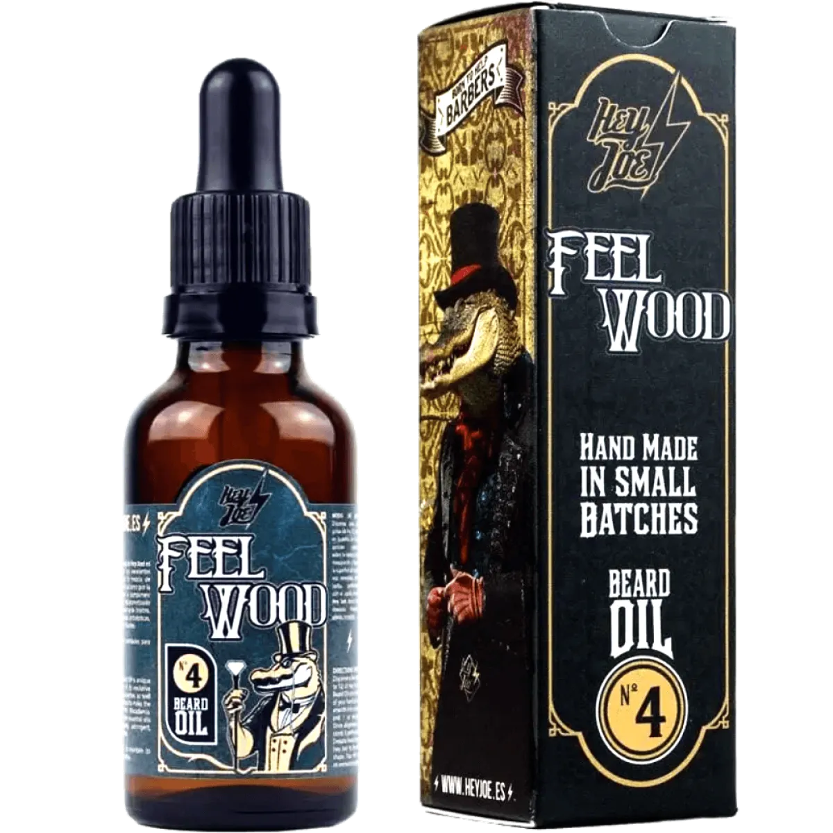 Hey Joe - Beard Oil No.4 Feel Wood - Olejek do brody 30ml