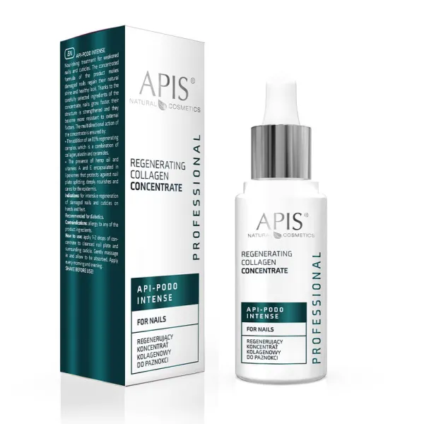 Apis - Api-Podo Intense - Regenerujacy koncentrat kolagenowy do paznokci 30ml