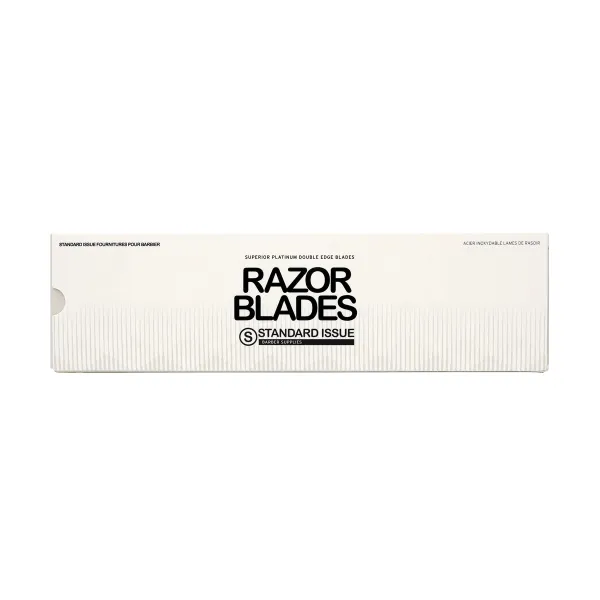 Standard Issue - Superior Platinum Double Edge Razor Blades - Żyletki do golenia 100szt.