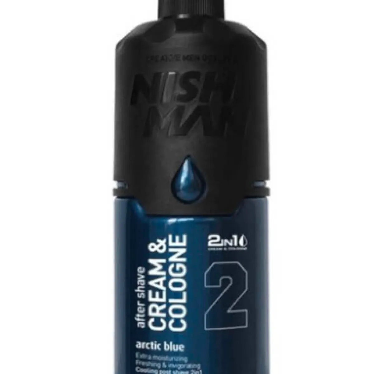 Nishman - Aftershave Cream & Cologne 2in1 Arctic Blue 2 - Balsam po goleniu 400ml