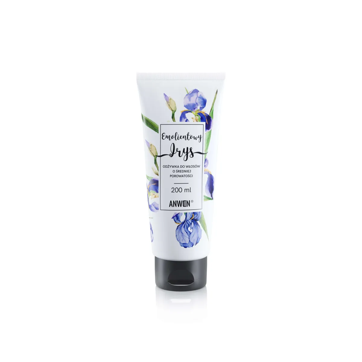 Anwen - Emolientowy Irys - Emolientowa odżywka do włosów średnioporowatych 200ml